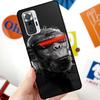 Забавный думающий обезьяна Чехол для наушников Для Xiaomi Redmi Note 12 Pro 11 8 9 10 Pro 9S 10S 11S 12S Redmi 12C 10C 9C 10A Чехол