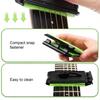 1/2/3 шт. Очиститель струн для гитары Акустическая Электрогитара Бас Укулеле Скраббер для струн Уход за накладкой грифа и ладами Инструмент для чистки