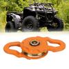 Snatch Block, 12.5 Ton Winch Snatch Block Towing Pulley Block, Heavy Duty Steel Off-Road
