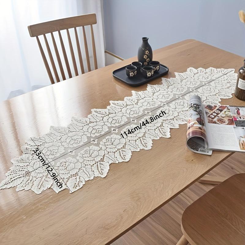 1 шт. Ретро кружевные салфетки, Элегантные в винтажном французском стиле, Вышитые вручную настольные салфетки для украшения домашнего стола