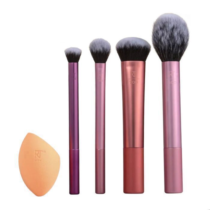 Набор косметики - Real Techniques - Everyday Essentials - 5 Продуктов - Цвет Розовый - 2020