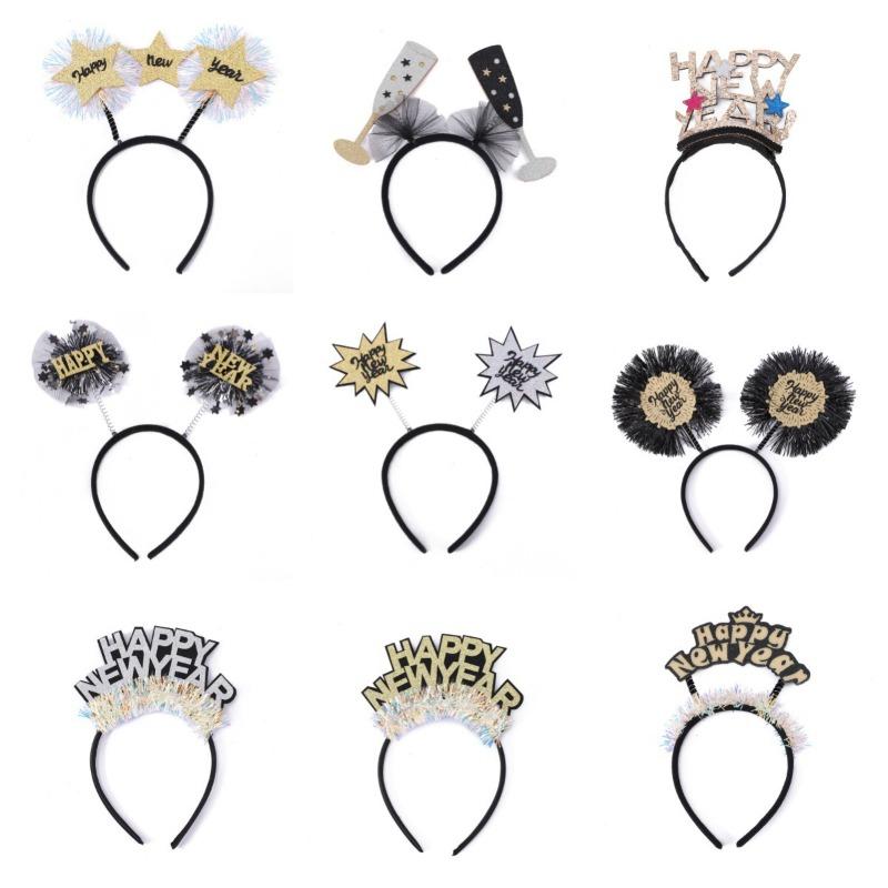 New headband Halloween party event photo headgear New Year's creative dress up hair accessories