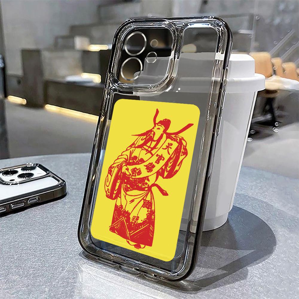 Применимый iPhone 17 зодиак овца [Тяньгуань Великий Император] космический чехол для телефона Apple 16 прозрачный 14/13