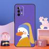 Мультяшный Милый Животный Утенок Чехол Для Samsung Galaxy A55 A16 A26 A36 A56 A54 A34 A14 A15 A35 A52 A12 A32 A13 A33 A53 A17