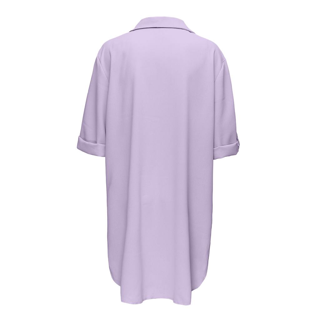 GMXIA Женская рубашка с глубоким воротником-поло, однотонная пляжная солнцезащитная одежда, купальники, накидки