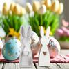 3 шт. пасхальные формы для кроликов, силиконовые формы для кроликов в форме сердца, пасхальные весенние формы для литья поделок из смолы, свечей, мыла, гипсовых поделок