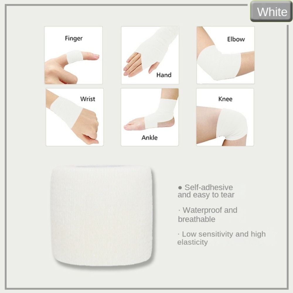 Эластопластовый эластичный бинт, эластичный красочный спортивный бинт, самоклеящаяся повязка на плечо