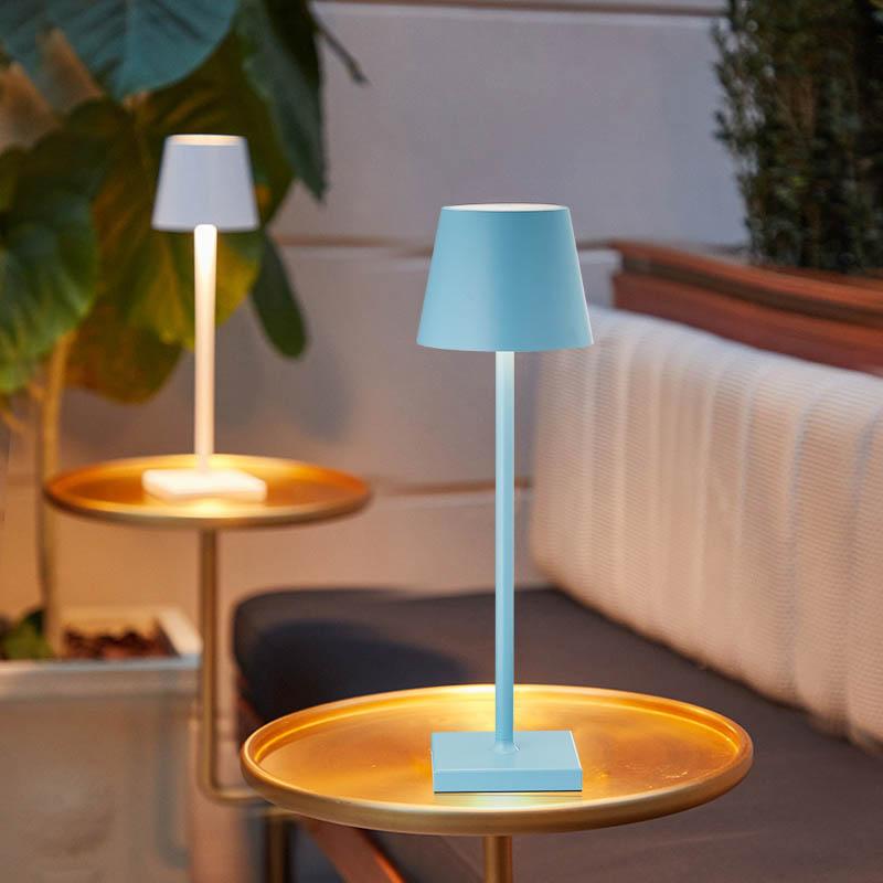 Горячая Лампада Da Tavolo Touch Домашний Декор Роскошная Светодиодная Лампа Перезаряжаемая Открытая Ресторан Золотая Настольная Лампа