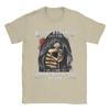 Hello Darkness My Old Friend Grim Reaper Skeleton Drink Beer T Shirt for Men Cotton Vintage TShirt O Neck Tees Short Sleeve Tops