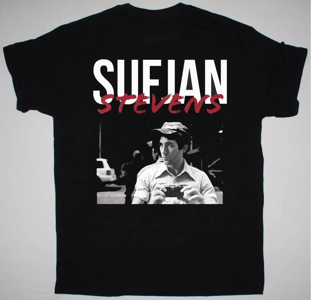 Sufjan Stevens Singer Gift For Fans Black Full Size S-5XL SS330 Unisex T-Shirt
