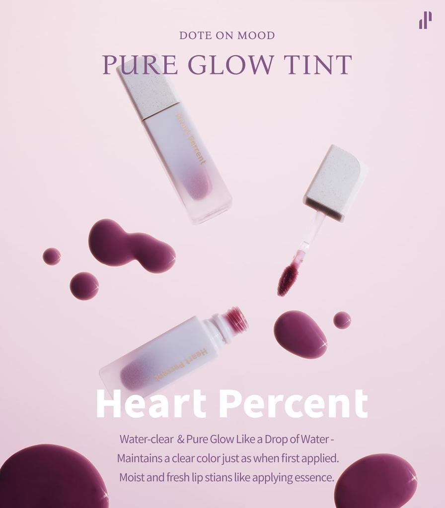 Heart Percent Dote on Mood Pure Glow Tint для губ MOOD (06. БЕЖЕВЫЙ)