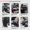 Y4UA Ergonomic Quick Release Cycling Computer Mount for Road Mountain Bike Handlebars