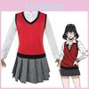 Kakegurui Мидари Икишима Наряд Изысканное Платье Школьной Формы Косплей Комплект Для Поклонников