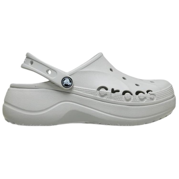 Crocs Baya Удобные простые клоги Женские клоги Серые 208186-101