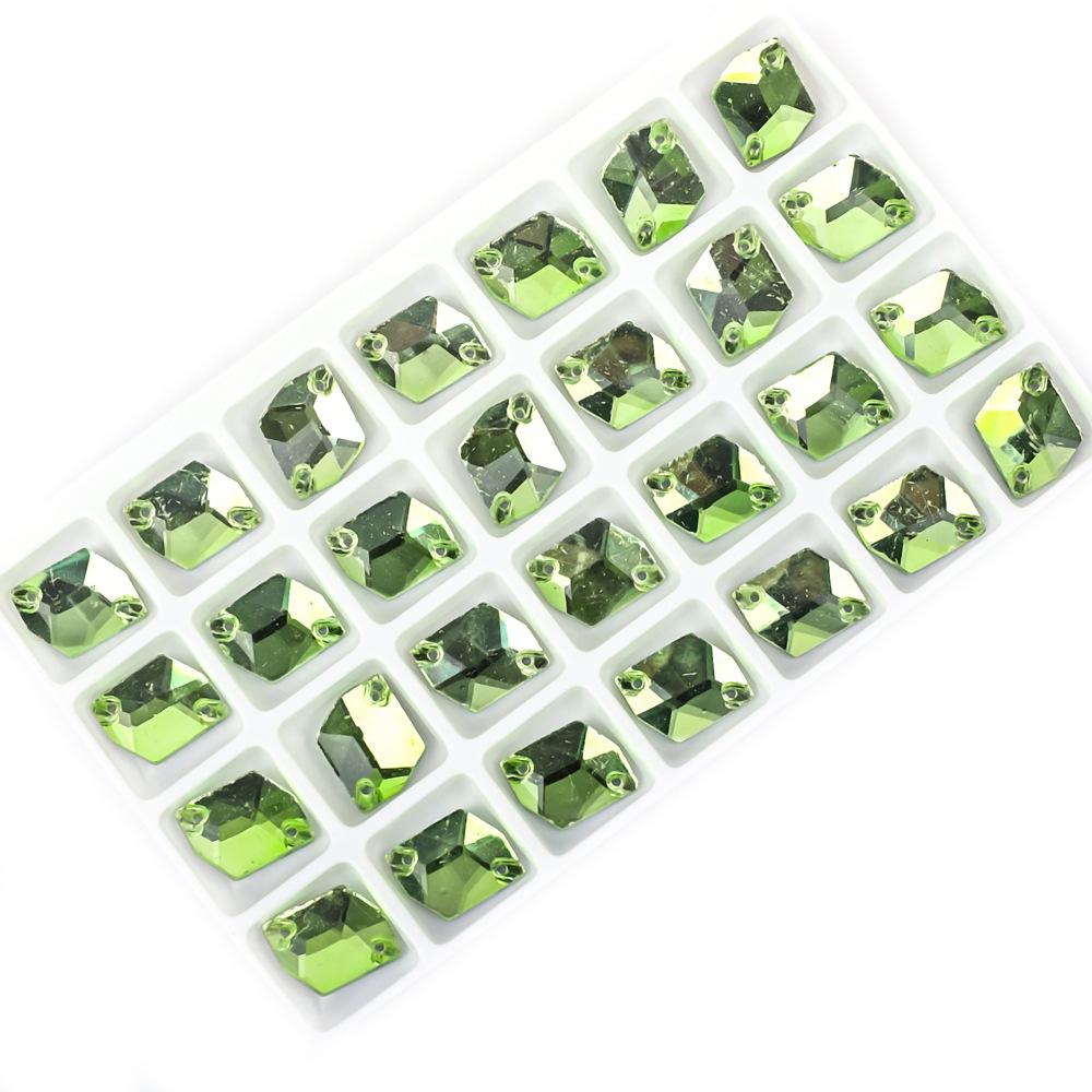 Все виды стеклянных ручных дрелей с плоским дном, специальной формы, сшитые вручную пряжки, многоугольные стеклянные стразы, свадебные платья, аксессуары