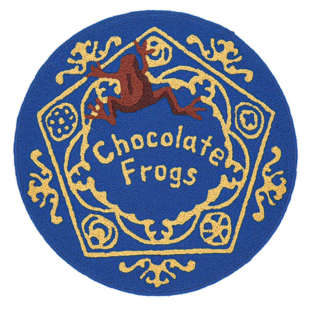 Коврик для интерьера Marushin Harry Potter Frog Chocolate Mat WW Harry Potter Wizarding World Hogwarts Universal USJ Narikiri Goods Коврик для пола Круглый ковер