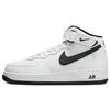 Air Force 1 Mid 07 White Black Unisex Sneakers DV0806-101