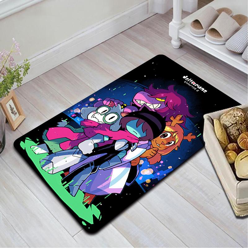 Deltarune Rug Floor Mat for Living Room or Bedroom Soft and Comfortable Carpet a Gift for Birthday and Holiday.