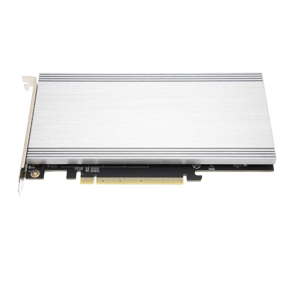 PCIE3.0 GEN4 To M2 NVME Expansion Card 4x M2 Slots 128GBS PCI E3.0 X16 SSD Adapter Card for