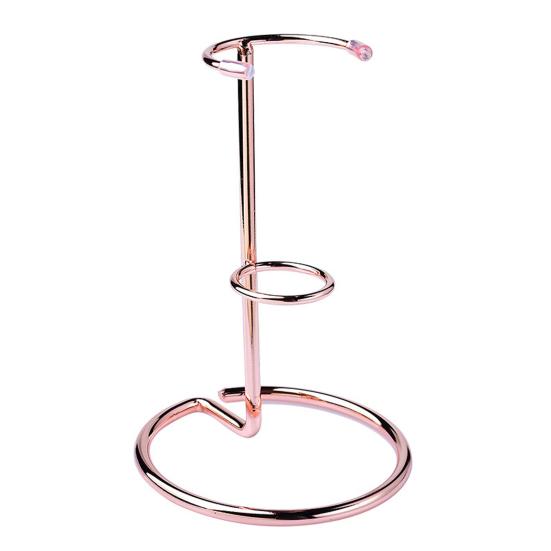 Подставка-держатель для палочки из железа с круглым основанием, железная основа, искусственный кристалл, украшение для хранения, домашний офис, декор