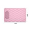 Healthy Non-toxic Large Bath Mat Safety Non-slip Suction Cup Bathroom Shower Mat Foot Massage Bath Rug Eco-Friendly Bath Mats