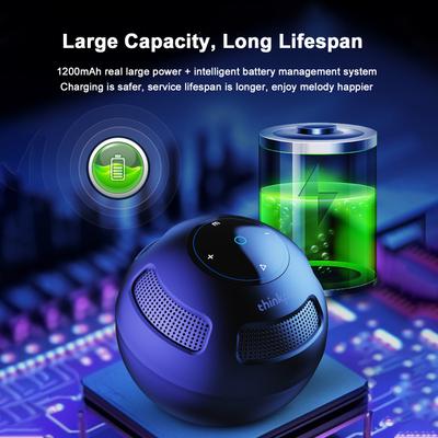 Беспроводная акустическая система TS5 BT 5.3 HighClear с громким стереозвуком и мощными басами, маленькая