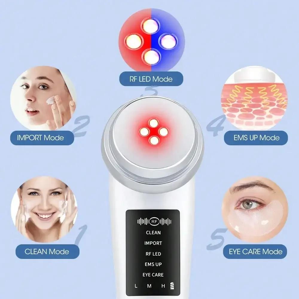 Многофункциональный косметический прибор Essence Import Export Firming Lifting Cleaning Skin Renovation Beauty Device