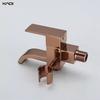 Rose Gold Portable Brass Bidet Sprayer Set Modern Handheld Wall-Mounted Vertical Spray Toilet Bidet 3-Year Hotel Kitchen