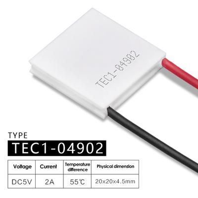 TEC1-04901/TEC1-04902 5В Термоэлектрический модуль Пельтье Охлаждающая пластина / Охлаждающий модуль, способный быстро снижать температуру до точки замерзания
