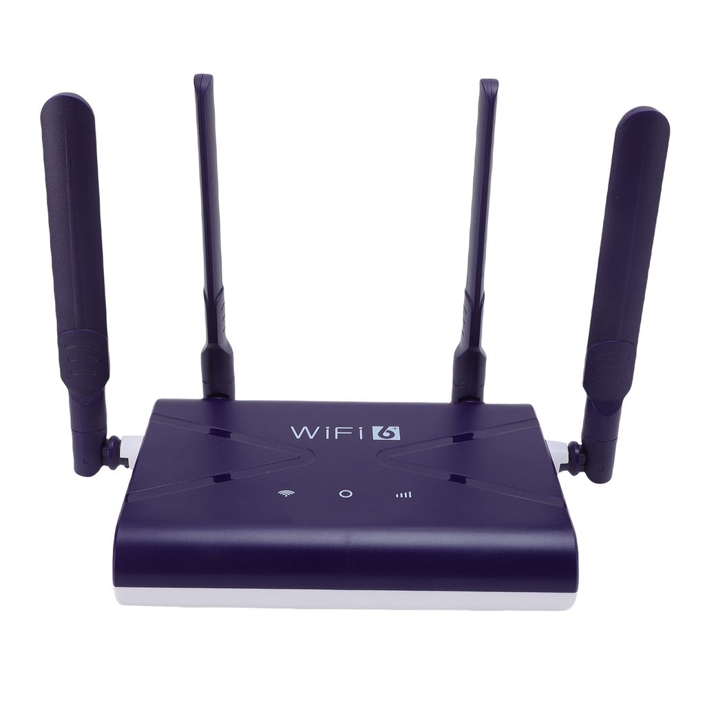 Беспроводной WiFi6 Роутер 300 Мбит/с 4G CPE LTE Роутер со слотом для SIM-карты 4 Антенны для Телефона Ноутбука ПК