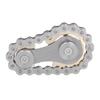Stainless Steel Fidget Sprocket Toy Children Gears Linkage Bike Chain Toy for ADHDPlating Base