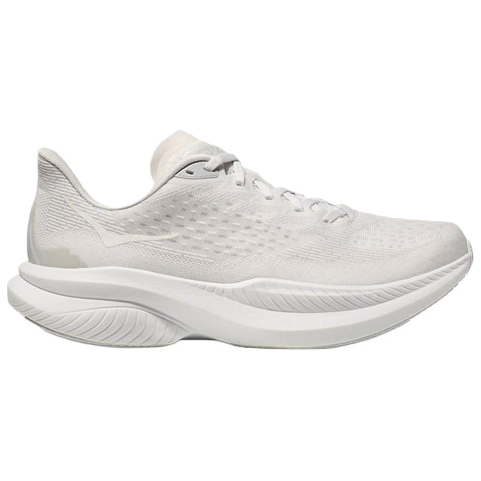 HOKA Mach 6 LA Белые Мужские Кроссовки 1164032-WWH