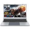 Ноутбук с Office 6500Y Windows 16 ГБ ОЗУ 512 ГБ 2280 Легкий и тонкий Быстрый Теплоотвод Тихий Настольный ПК с японской клавиатурой 2024, процессор, 15,6 дюйма