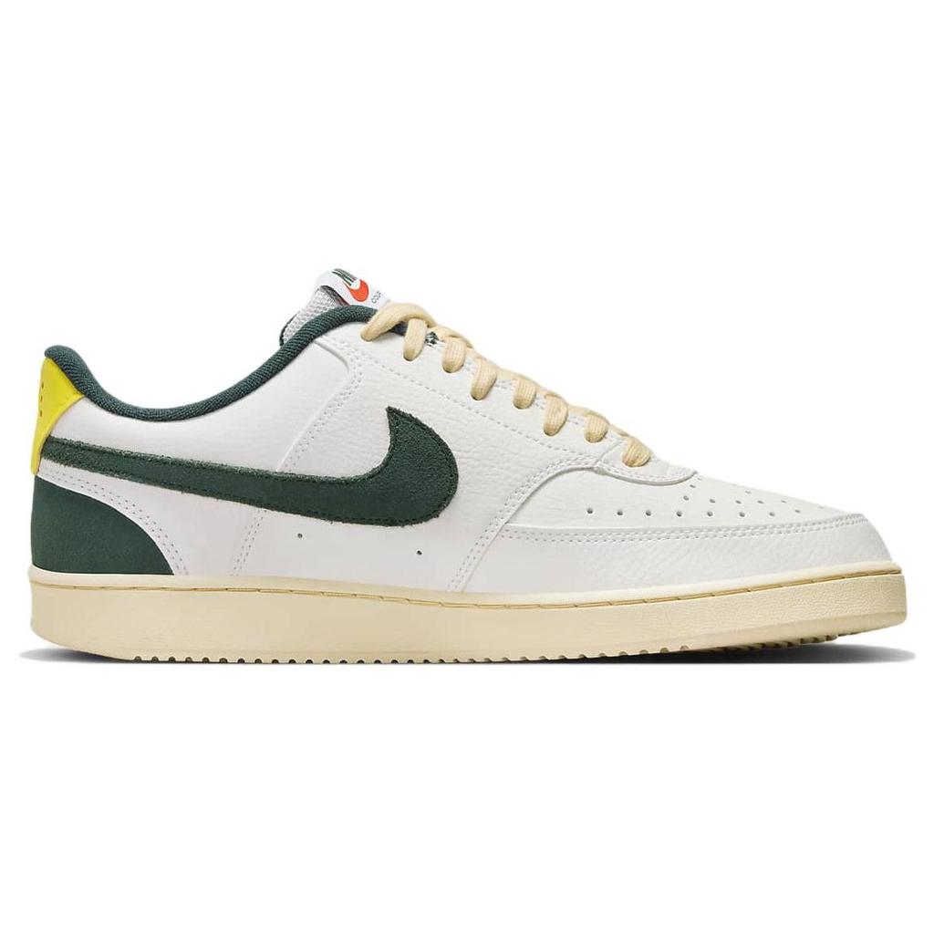 Nike Мужские кроссовки Court Vision Low Sail Pro Green Белые Пикантно-красные FD0320-133