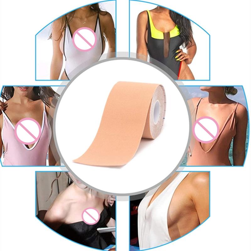 Женские накладки на соски Push Up Бюстгальтер Body Невидимая лента для подтяжки груди Клейкие бюстгальтеры Интимные аксессуары Сексуальный бралетт Пасти