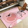Character L-Loopy Floor Mat Soft Flannel Entrance Door Mat Non Slip Absorbent Bathroom Bedroom Floor Rug