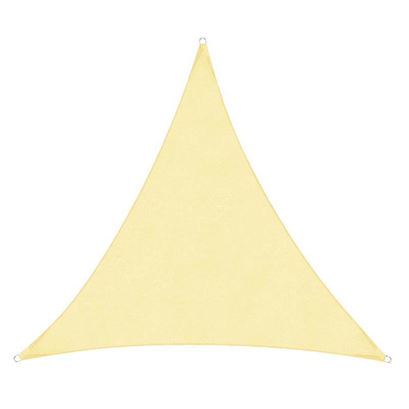 Waterproof Right Angle Triangle Sunshade Sail for Courtyard and Pool - UV Protection Canopy