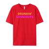Drunkin Grownups Mens Clothing 2024 Luxury Brand Graphic Tees Men Printed T-Shirt