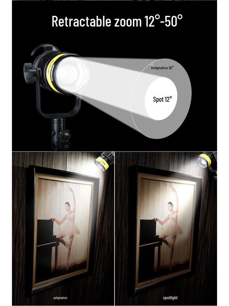 8-ламповая светодиодная подсветка BJ-600B для видеосъемки и e-commerce ювелирных изделий