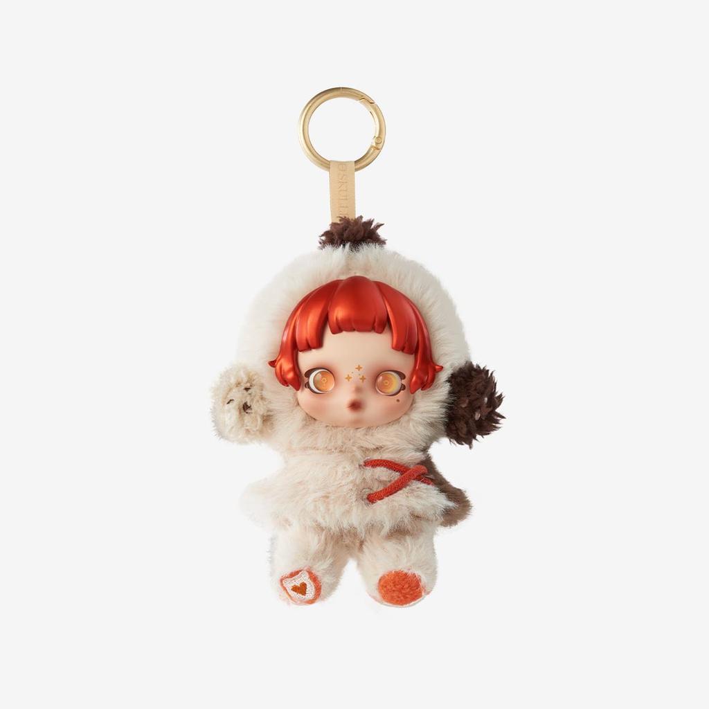 POP MART × SKULLPANDA Серия «Зимняя симфония» Официальная плюшевая коробка-сюрприз (Доступно поштучно или полным набором из 6 предметов)