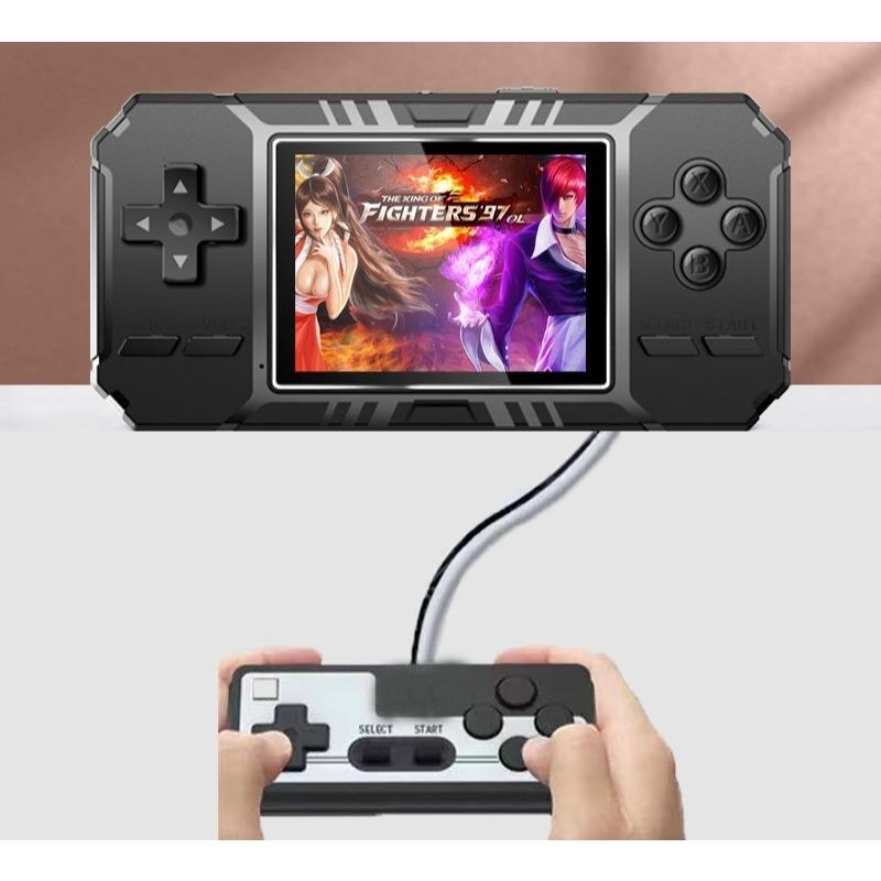 Портативные игровые плееры, ретро мини-консоль, 8-битный 3,0-дюймовый цветной ЖК-экран, встроенный 520 игр, портативный
