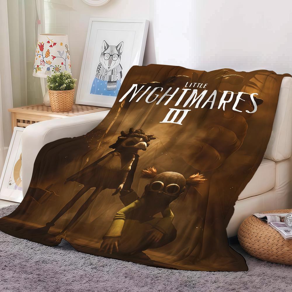 Game L-little N-nightmares Blanket Warm And Soft Suitable For Bedroom Living Room Sofa Bed Office Travel Camping