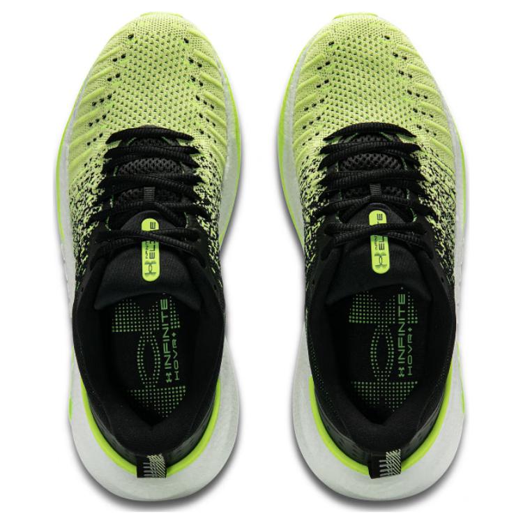 Under Armour HOVR Infinite Elite Black Sonic Yellow Женские кроссовки High-Vis-Yellow 3027199-004