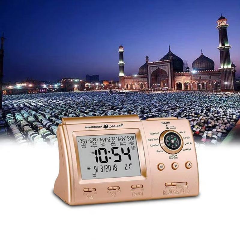 Athan Azan Планшетный Часы 10.1' Цифровой Календарь Часы Дня для Исламских Подарков Подарков на Рамадан2