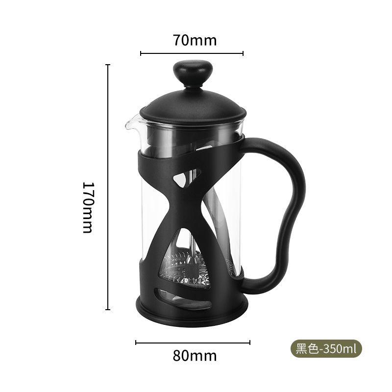 Стеклянные кофейники-прессы, фильтр-прессы, ручные кофейные чашки, высокая термостойкость, молочник, чайник, новый