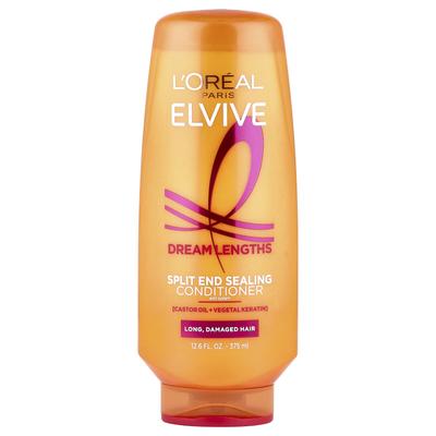 L'Oréal, Elvive, Dream Length, Кондиционер для запечатывания секущихся кончиков, Для длинных и поврежденных волос, 375 мл (12,6 жидких унций)