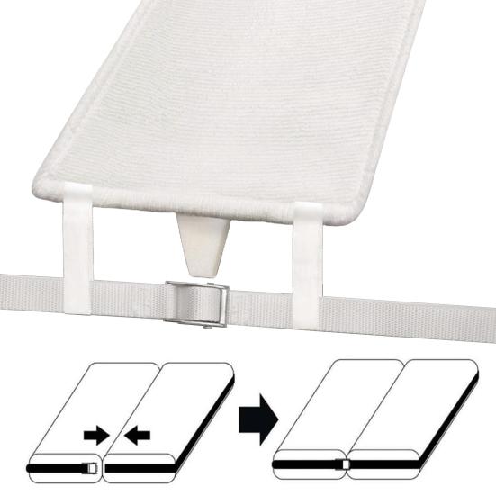 Соединители для матраса. Простая установка. Защита баланса матраса. Удобные заглушки для швов кровати.