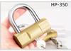30mm/1.18 Inch Small Straight Shank Padlock with 3 Keys, Hardened Cut-Resistant Shackle for Cabinets, Drawers, Toolboxes and Lockers