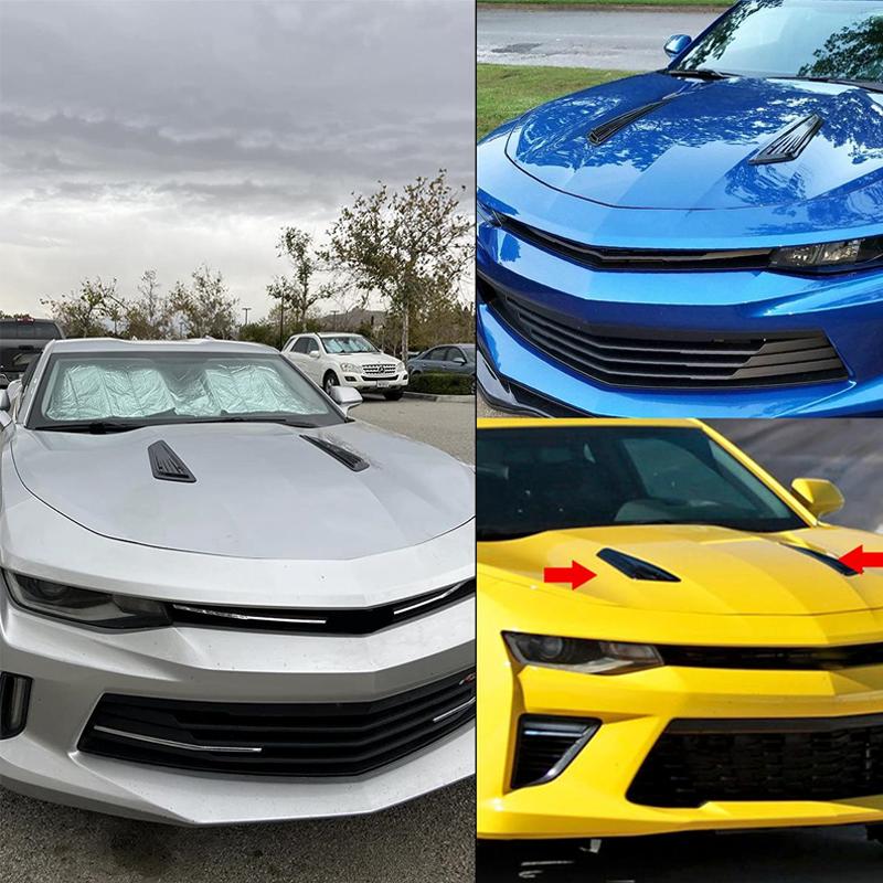 Автотюнинг автомобиля двигатель капот ковш воздухозаборник вентиляционный люк крышка для Kia Rio 4 Honda Fit Prado 120 150 Hyundai Creta Camry