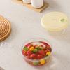 Multifunctional 2 In 1 Plastic Fruit Washing Bowl with Strainer and Integrated Drain Tray for Efficient Kitchen Use